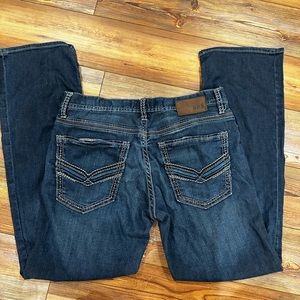 EUC BKE Carter 34R jeans bootcut